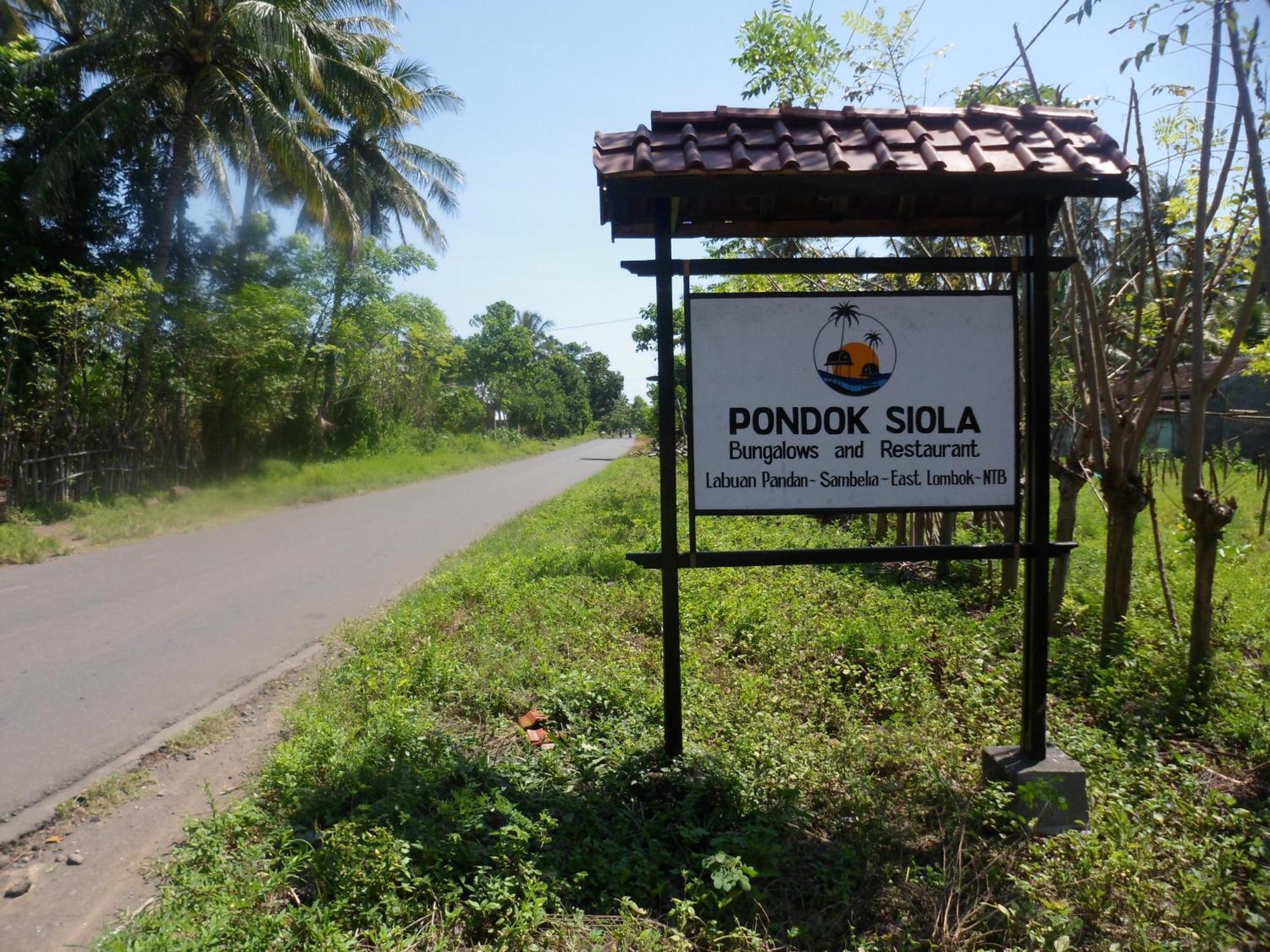 Pondok Siola Labuhan Pandan Экстерьер фото
